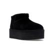 UGG  Classic Ultra Mini Platform Boot Black Women Sneakers 1135092-BLK