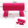 Heißes Pink Farbe Samt Separates Abnehmbares Schmuck Stirnband Haarreif Haarband Haarspange Halter Präsentationsständer Rack Organizer