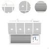 Adjustable Air Conditioner Flow Enhancer for Home and Office