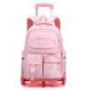 MIAOQIAO Rolling School Backpack