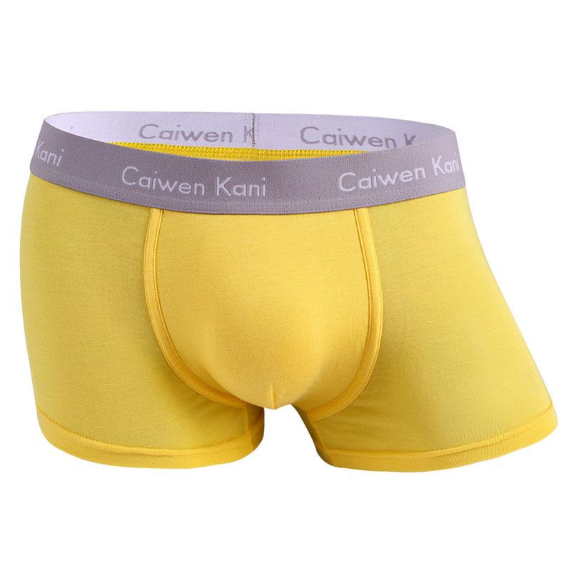 Herren-Boxershorts, atmungsaktiv, aus reiner Baumwolle und Modal, Four Corners Tide Graphene, dünne Jungen-Shorts, Geschenkbox