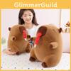 Stretchable Sugared Capybara Gourd Plush Toy Cute Fabric Doll Animal Birthday