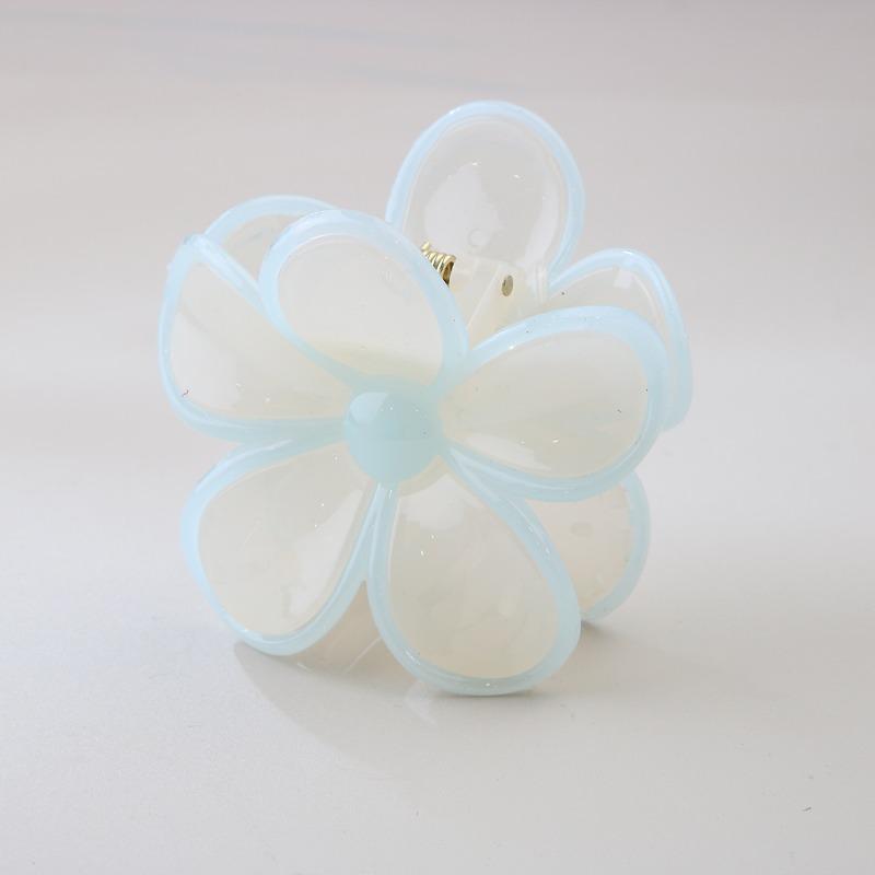 The New Frellia Flower Hairpin for Spring and Summer In Candy Color Is A High-end Hair Accessory with A Flower Back of The Head