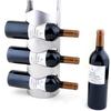 WR1 Wine Rack Holder, Holds 3 or 4 Bottles, Wine Bottle Storage Case, Stand, Interior Display (Holds 4 Bottles)