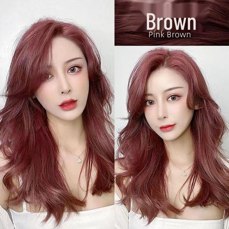 2026 Hair Dye Cream: Gray-Brown Linen, Black Tea Color, with Hair Care Benefits
