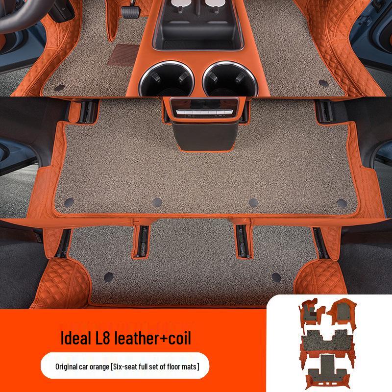 Ideal L8 Trunk Mat: Full Coverage Tail Box Liner for Car Interior Modification
