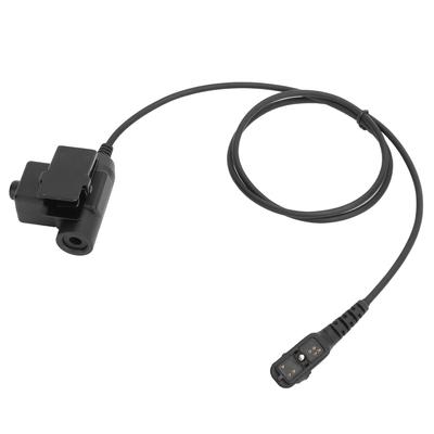 Adaptador de enchufe para auriculares PTT U94 compatible con Hytera HYT PD702 PD700 PD700G PD780 PD780G PD780GM