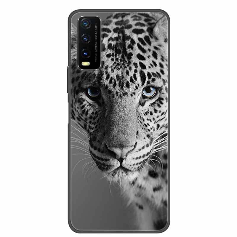 For Vivo Y20 Case Marble Soft Silicone Back Case for Vivo Y20S Y20 S Y 20i Phone Cover for Vivo V2027 Y20i Coque Funda Bag