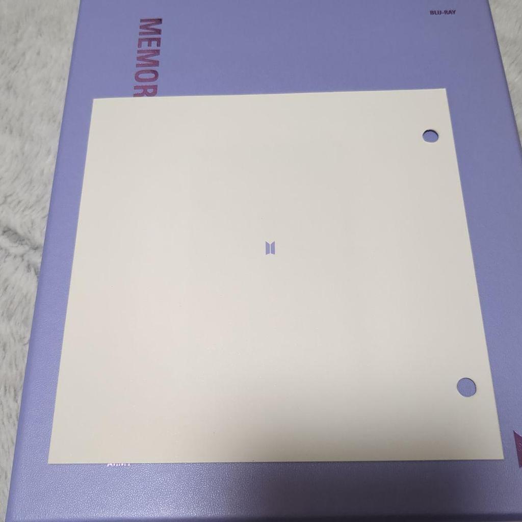 [USED] BTS Memories 2018 Japanese Subtitled Blu-ray Trading Card RM