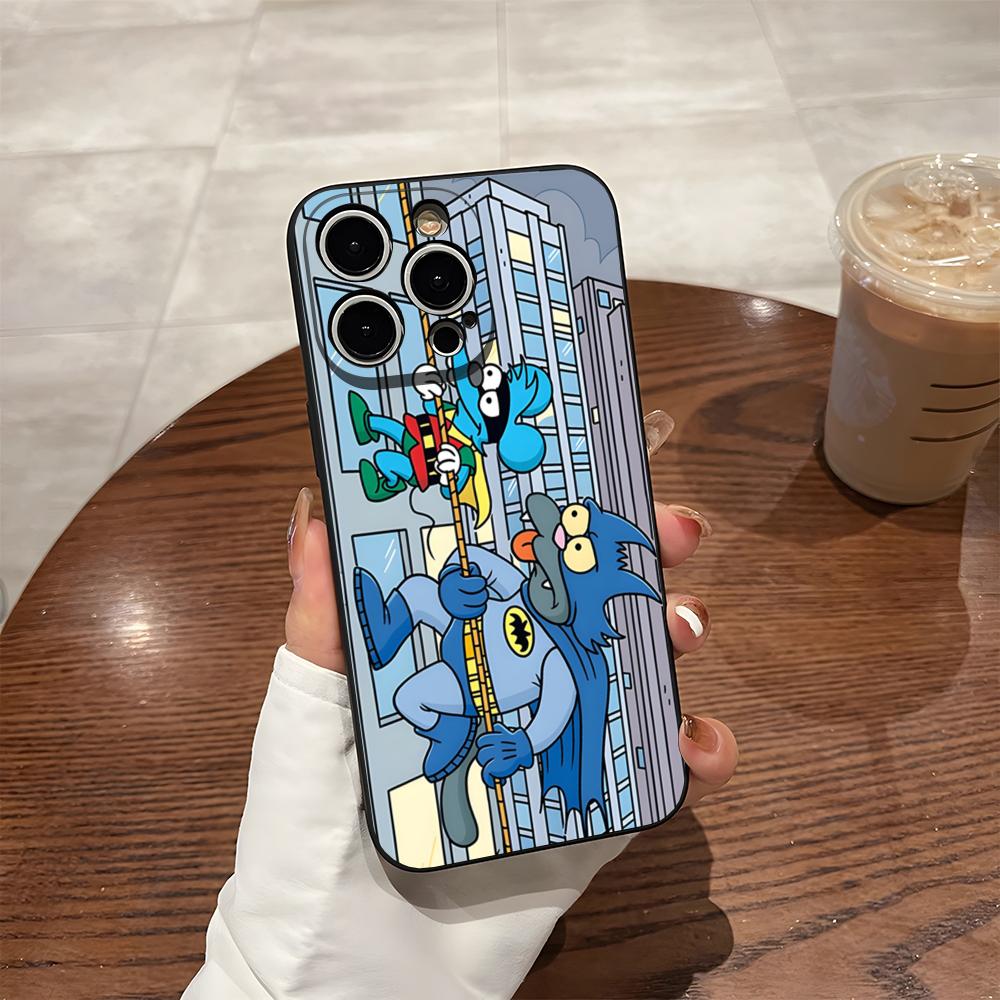 ITCHY SCRATCHY Phone Case For 15 Pro Max Iphone 14 Pro Max 12 16 13 Pro 11 Xr X Xs 8 7 Plus Silicone Back Cover