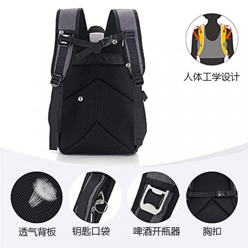 Large Capacity Insulated Backpack Outdoor Camping Picnic Cooler Bag Thick Leakproof Food Chiller