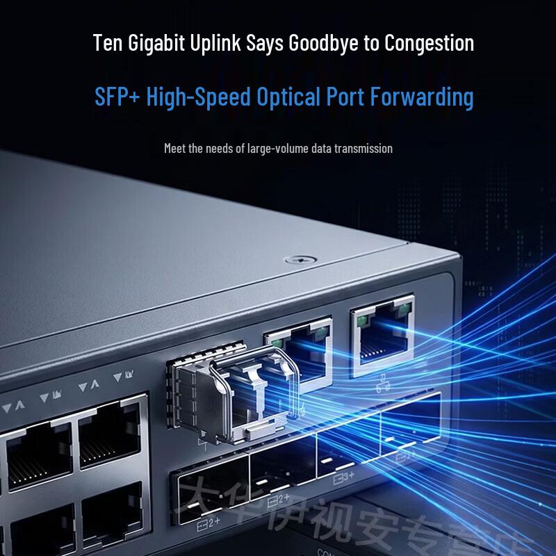 Dahua DH-AS6900C-24GF4XF Enterprise Managed Gigabit Switch with 10G Uplink CN Plug (adapter Included)