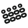 12 stuks Rubberen Zijpaneel Frame Doorvoertuig Set Voor Honda 83551-300-000 17247-303-000