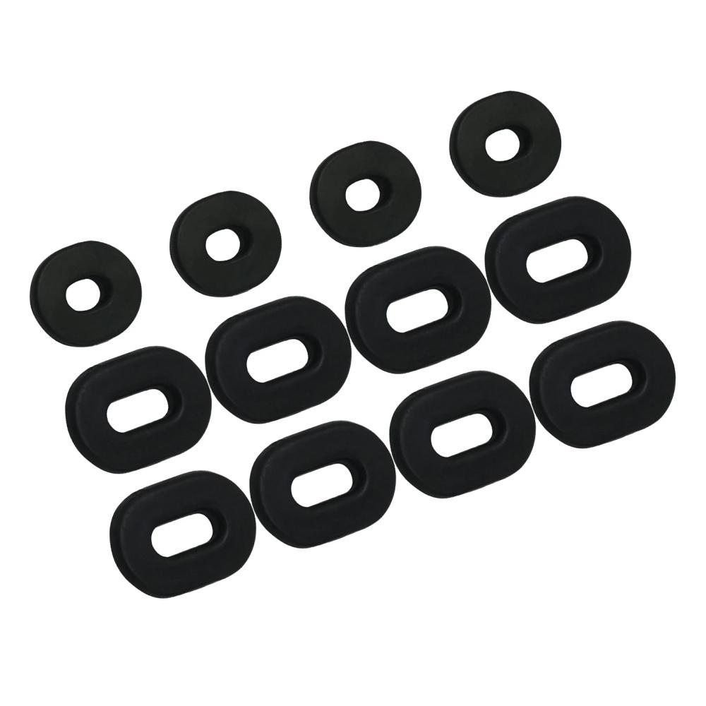 12Pcs Rubber Side Panel Frame Grommet Set For Honda 83551-300-000 17247-303-000