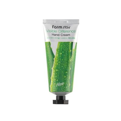 Sichtbare Differenz Handcreme Aloe