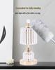 2025 Luxury Crystal Rechargeable Bedside Lamp - High-End Atmosphere Night Light