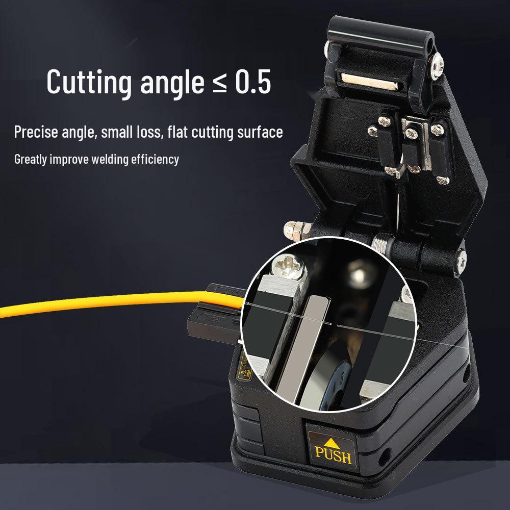 SKL-6C High-Precision Automatic Fiber Optic Cleaver for Cold and Hot Melt Drop Cables