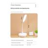 LED Portable Dimmable Table Lamp USB Plug Battery Powered Desk Lamp Bedroom Reading Night Light Eye Protection LED Bedside Lamp