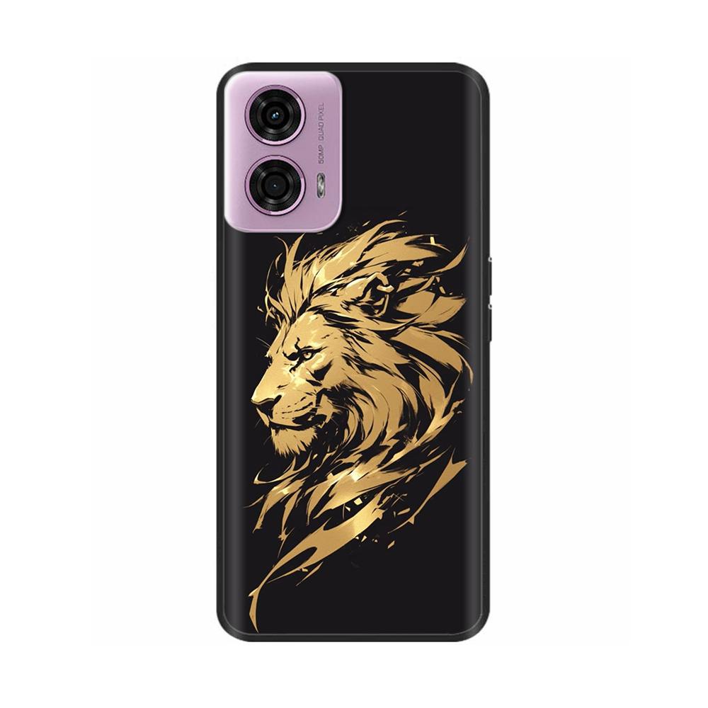 Für Motorola Moto G24 Hülle Weiche Glatte Flüssigsilikon Cartoon Handyhülle Für Moto G24 G 24 MotoG24 Schutzhüllen Bumper