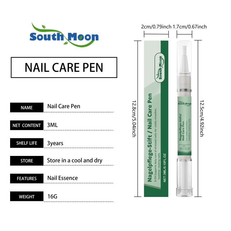 Nail Care Pen for Hand Foot Nail Strengthening Gloss Moisturizing Portable for Everyday Nail Routine