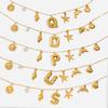 Letter Starfish Shell Freshwater Pearl Necklace Niche Design Sense Collarbone Chain Jewelry