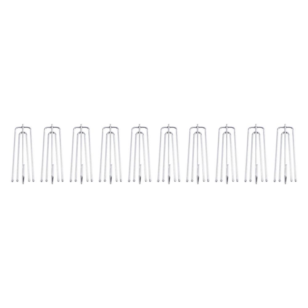 Door Hangers Bathroom Curtain Four-Claw Hook Pleat Clips Drapery Hook Drapes Pin Curtain Hooks