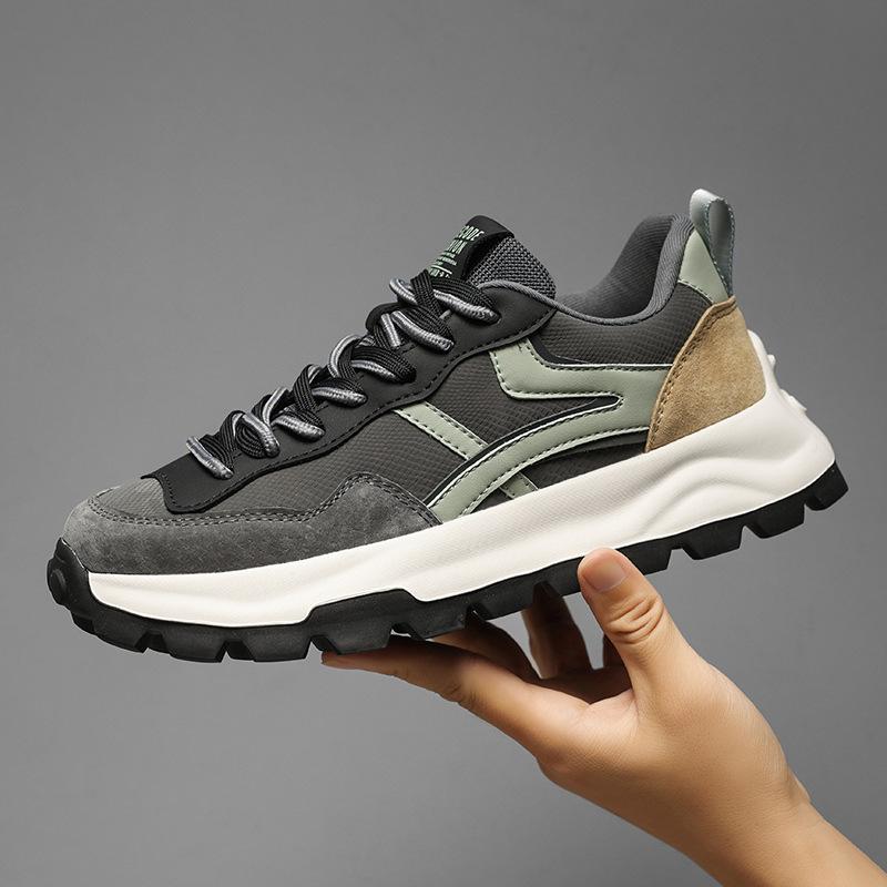 Extra large size Forrest Gump shoes men's spring and autumn 2025 new ins trend thick-soled soft-soled breathable versatile casual sports shoes