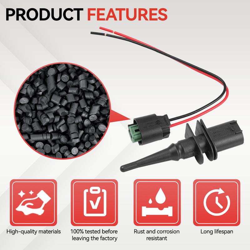 For Bmw 1 3 4 Series Mini External Air Ambient Temperature Temp Sensor Connector And Wires Auto Sensor Replacement 65816905133