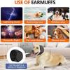 Dog Ear Covers Waterproof Noise Cancelling Earmuffs Headband Dog Grooming Ear Cover for Swim Calming Hood To Relieve Pet Anxiety