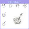 Genshin Impact Eye Of God Pendant Stainless Steel Necklace For Anime Lovers