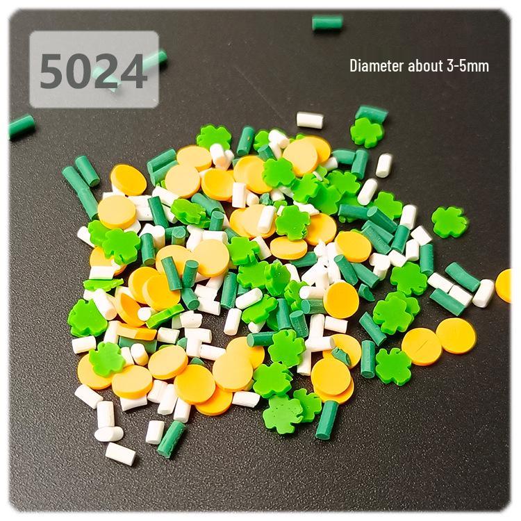 Yaleduo DIY Fruit Polymer Clay Slices for Slime, Crafts, and Nail Art Decor