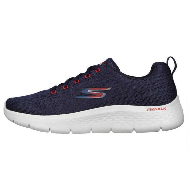 Skechers Go Walk Flex  Navy Red  Men s 216481-NVRD EU 41