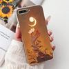 For Huawei Y6 Prime 2018 Case Clear Cute Fashion Flowers Luxury Painted Cover For Huawei Y6Prime 2018 Phone Case ATU-L42 ATU-L31