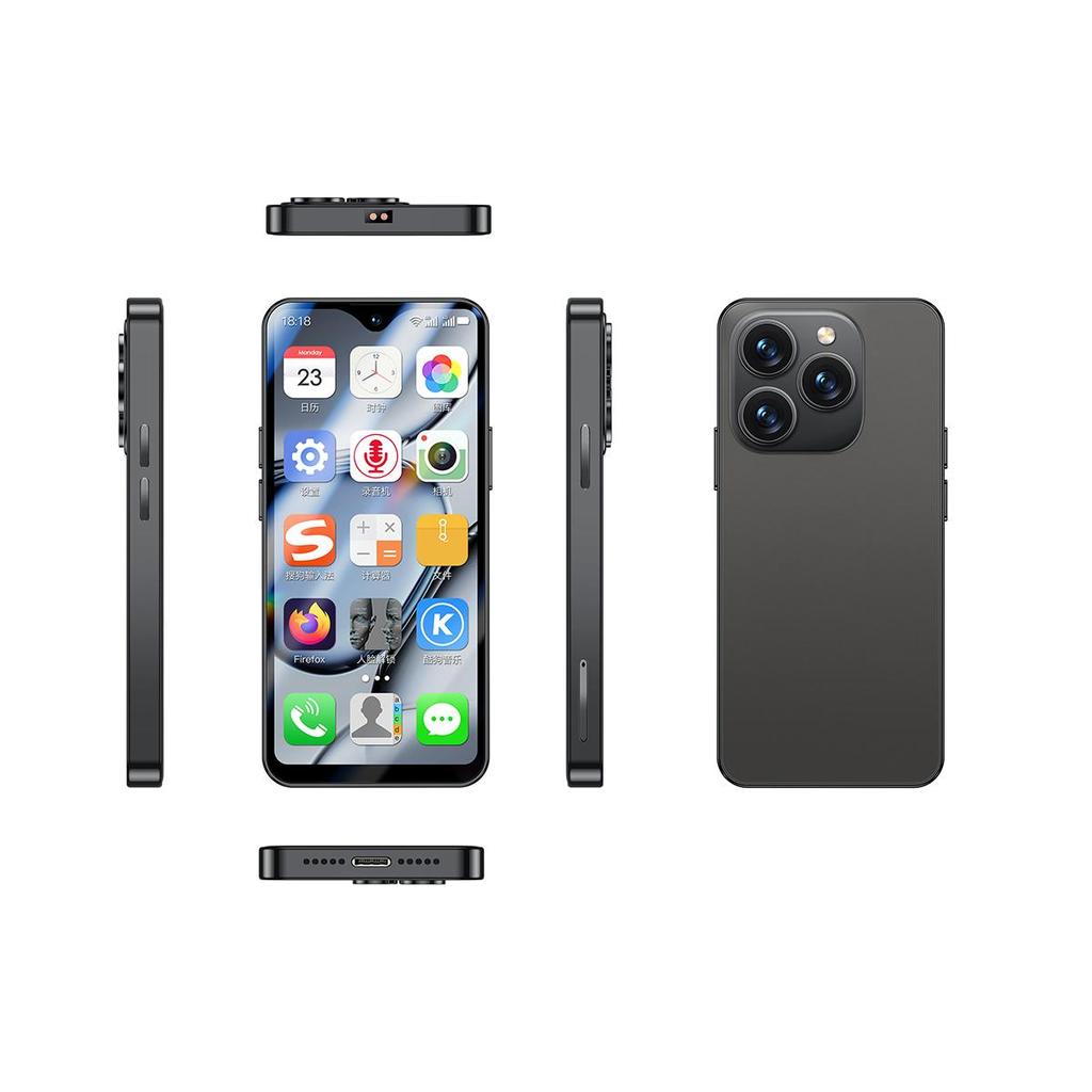 Soyes XS18 PRO MAX 4G Smartphone 4,3 Zoll MTK6737A 2 GB RAM 16 GB ROM Dual-Rückkamera 2 MP + 13 MP LTE All-Netcom Großer Akku 2750 mAh Typ-C Android-Telefon