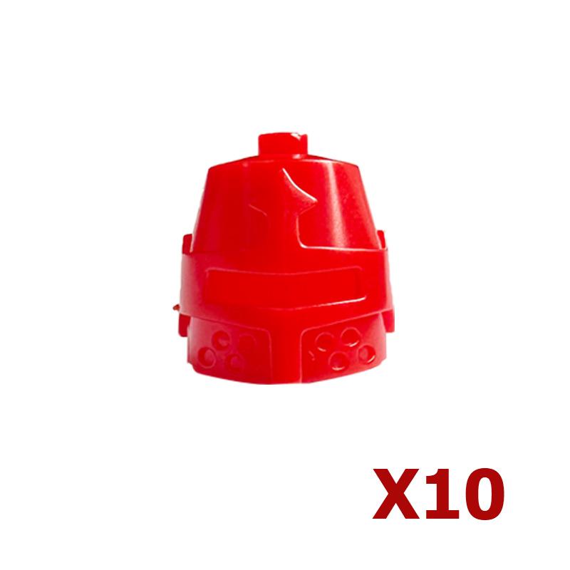 MOC Baustein Mittelalter Ritter Römischer Soldat Zubehör Helm Kopfbedeckung Flammenfeder Schwarzer Adler Schild König Umhang Ziegelstein Spielzeug