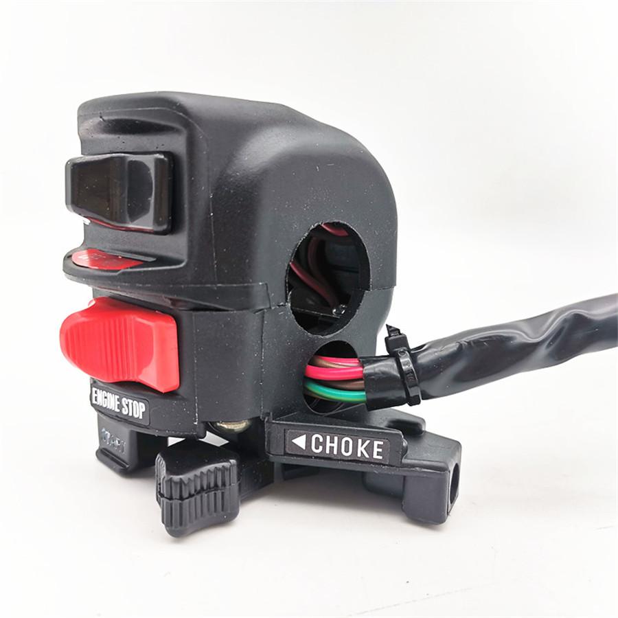 L/H Switch For Kawasaki Bayou KLF300 1988-04 Control Light Kill Start Stop Choke