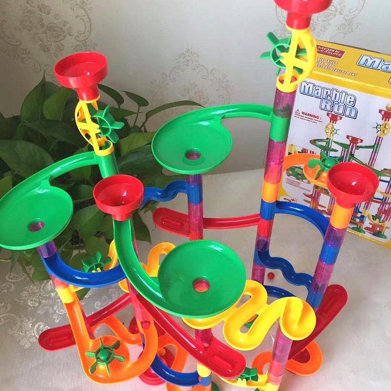 Marble Run Race Children Kid Boys Building Construction Blocks Creative Game Hot