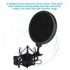 Condenser Microphone Mic Professional Pop Filter Shock Mount Stand Kit
