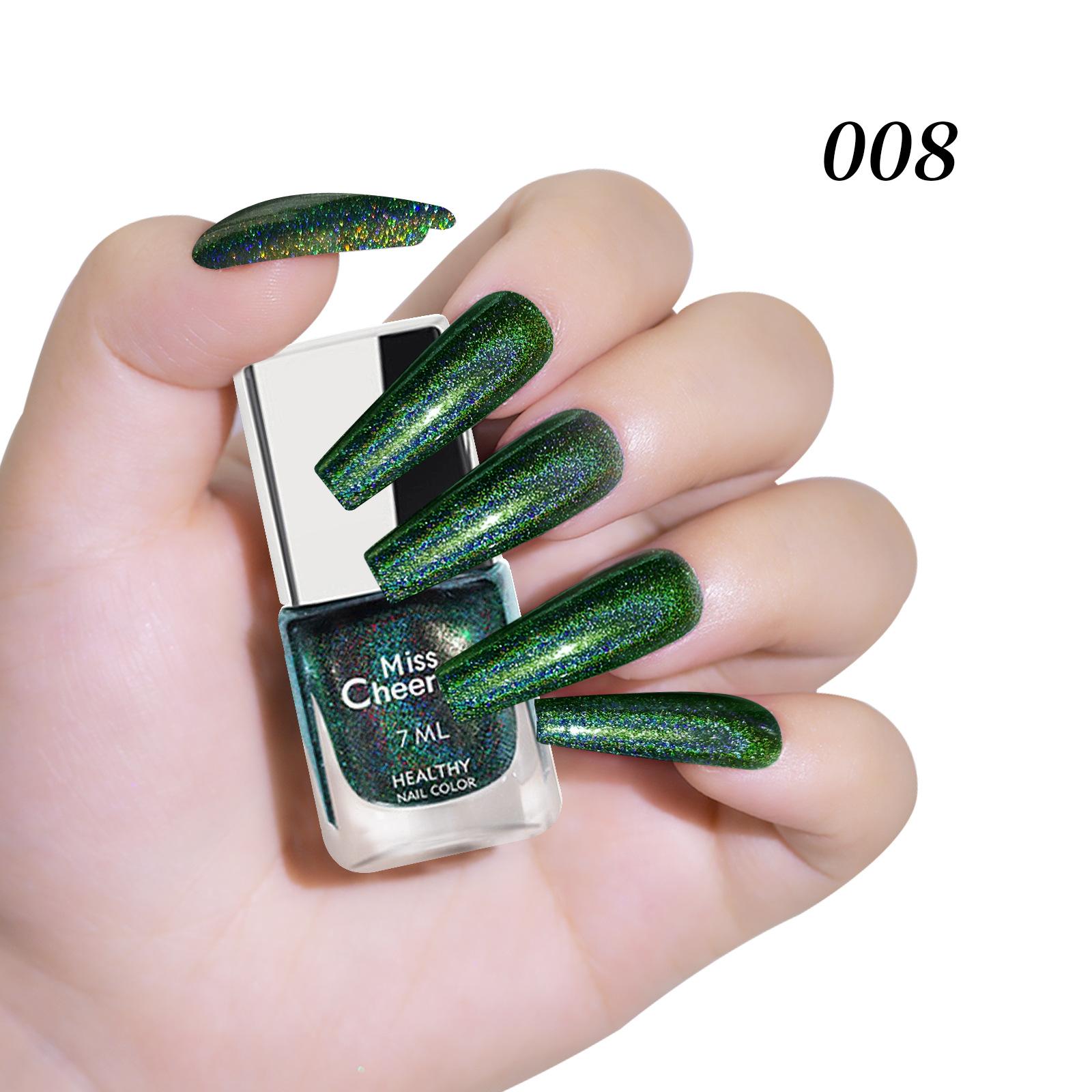 

Лак для ногтей с лазерными блестками, цветной фантазийный лазерный лак для ногтей