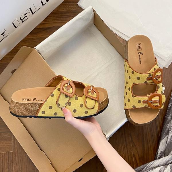 Fashion Shoes Woman's Slippers Platform Slides 2025 Retro Shoes Ladies' Slippers Platform Slipers Women 2025 Slides