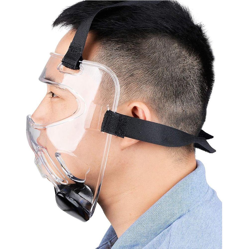 Transparent Mask Taekwondo Face Shield Detachable Taekwondo Helmet Taekwondo Mask  Face Guard