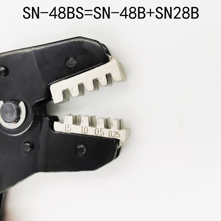YEFYM N-48BS Crimping Pliers Terminal Set for Car & Motorcycle Electronics
