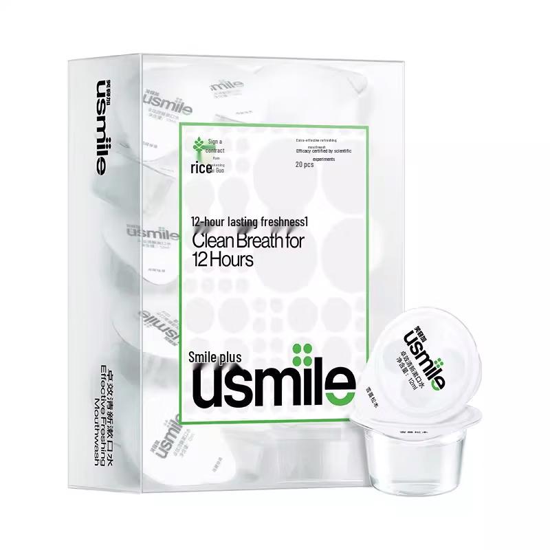 

Usmile Mint Fresh Mouthwash Capsules