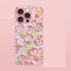 Oil Painting Flower Mobile Phone Case for Apple 15 Mobile Phone Case iPhone17 Pink Protective Case AIR Muse Temperament
