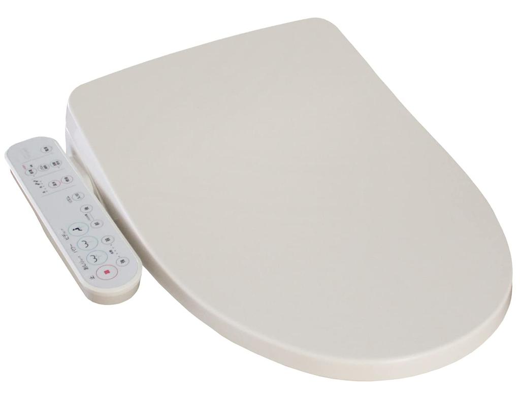 Teplovodní mytí toaletního sedátka Toaletní mísa Toaletní sedátko Asahi Eito Sun Wash Nové teplovodní toaletní sedátko s rukávy Číslo modelu DLAL911LI Slonovinová barva Ne