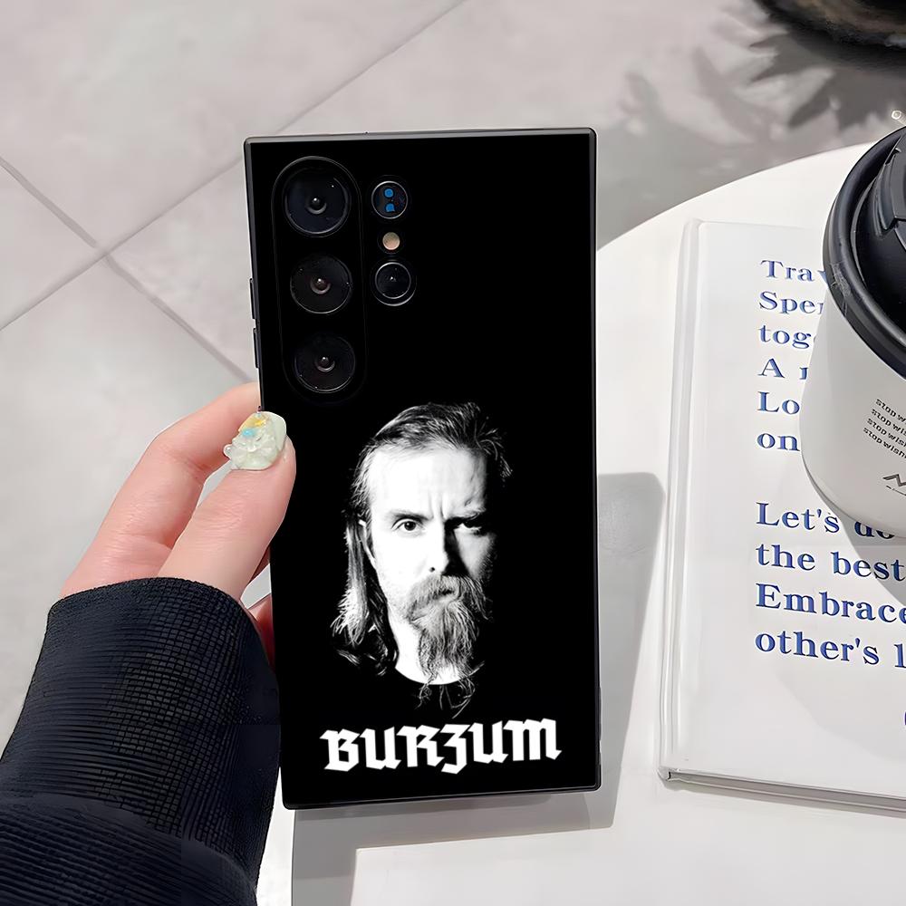 Burzums Band Rock Music Phone Case For Samsung S26 Ultra S25 Edge Ultra S23 S22 S21 S20 Ultra Plus S24 Fe Cover