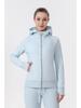 Women's Scuba Slim-fit Full Zip Fleece-lined Hooded Sweatshirt for Casual Sport & Yoga
