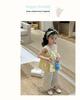 Summer Girls' Two-Piece Set: Spaghetti Strap Doll Shirt & Wide-Leg Pants, Available In Large and Small - 710608.