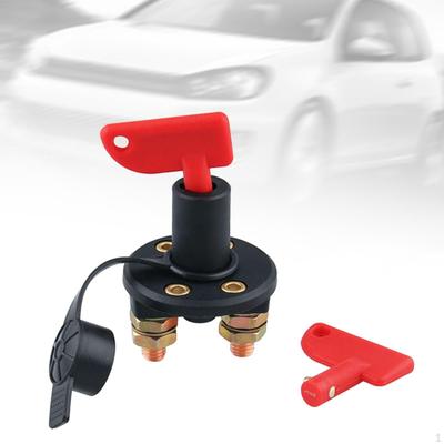 Battery Isolator Disconnect Switch,Power Kill Switch Vehicle Easy To Install Power Cutoff Master