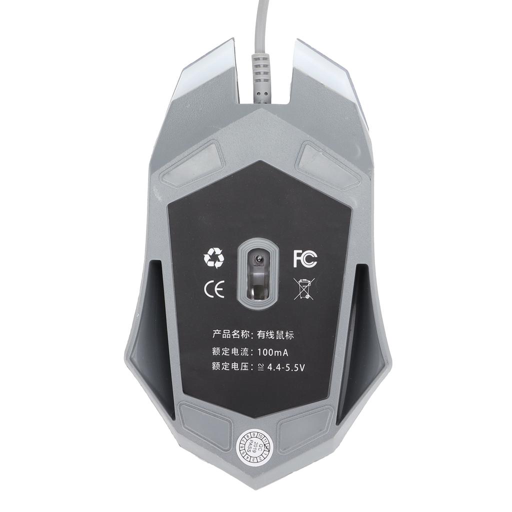 Wired Mouse USB Port Gaming   Business Luminous Optical Computer Accessories